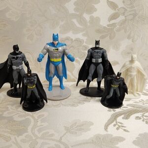 Lot of 6 DC Comics Batman Figures